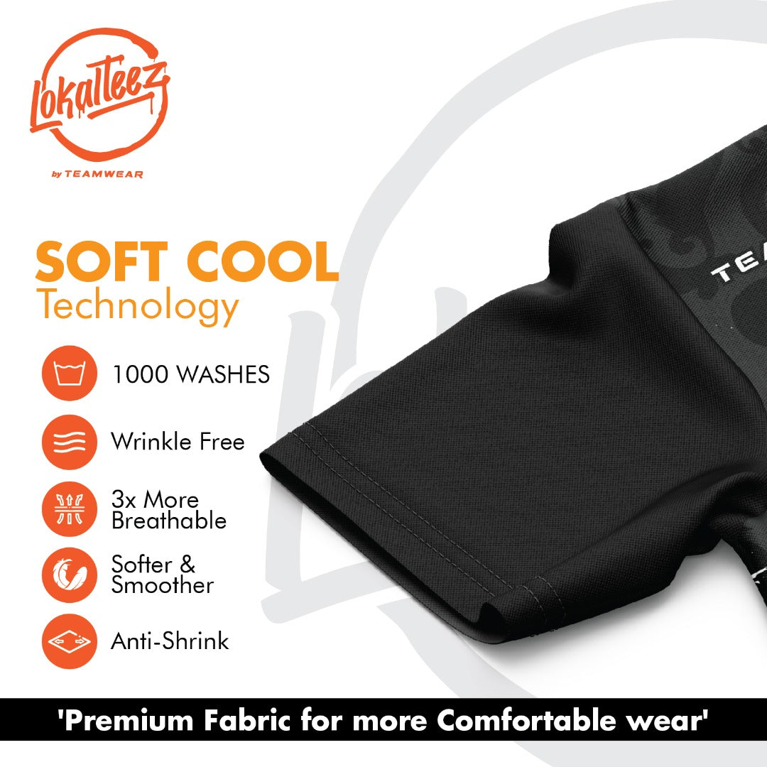 LOKALTEEZ JP129 Japanese NIHON Edition RAKUGAKI 150GSM MICROFIBER EYELET JERSEY