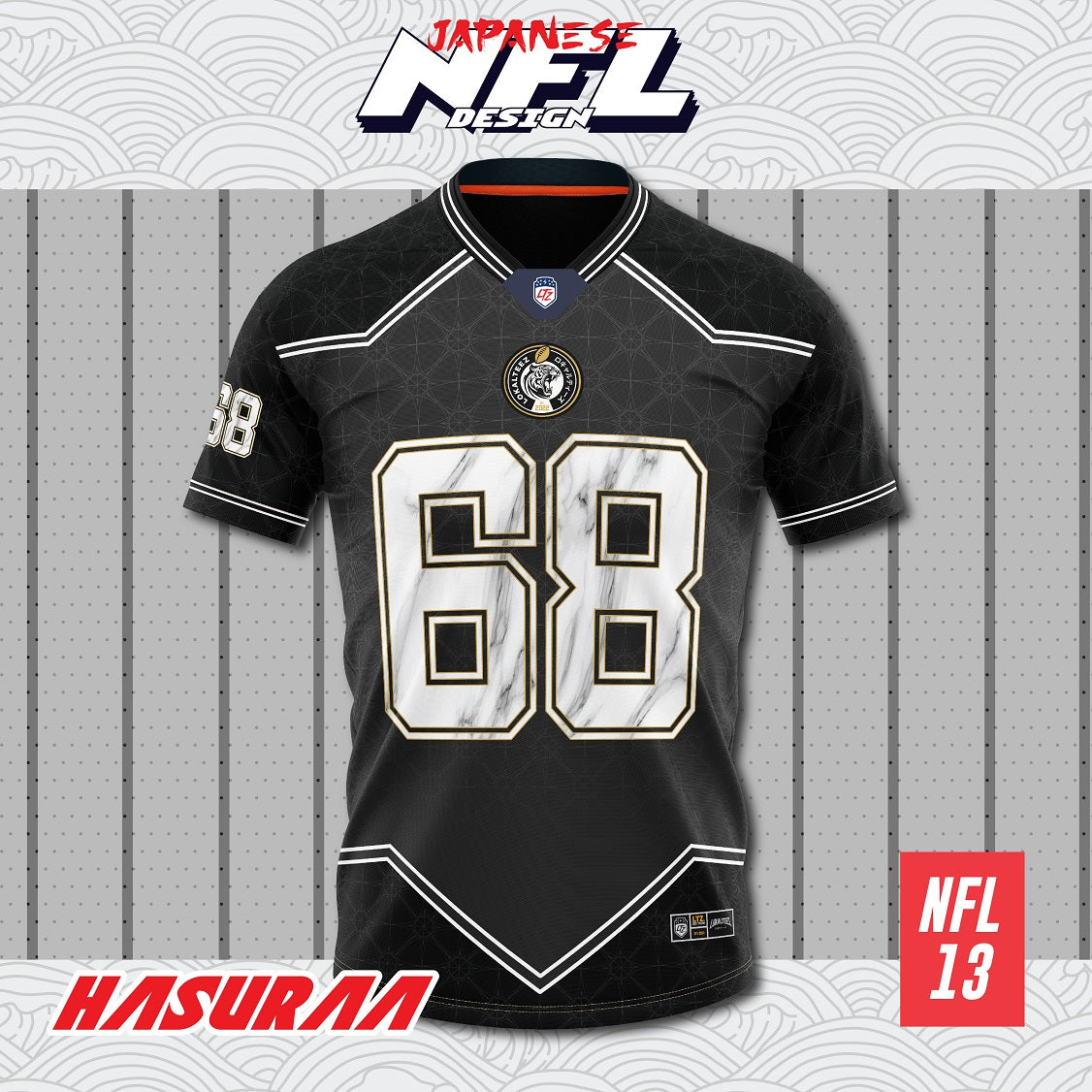 [NFL OVERSIZED BERSULAM] LOKALTEEZ NFL13 NFL Edition HASURAA 280GSM JERSEY