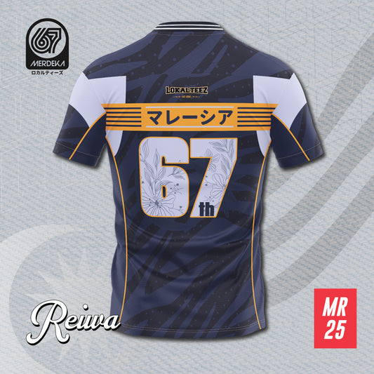 [NFL OVERSIZED BERSULAM] LOKALTEEZ MR25 MERDEKA NFL Edition REIWA 280GSM JERSEY
