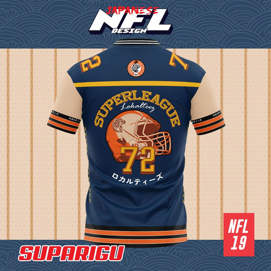 [NFL OVERSIZED BERSULAM] LOKALTEEZ NFL19 NFL Edition SUPARIGU 280GSM JERSEY