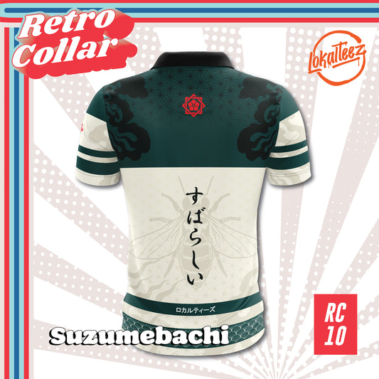 [OVERSIZED] LOKALTEEZ RC10 Japanese DOKUSU Edition SUZUMEBACHI 280GSM Lycra Retro Collar