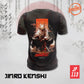 LOKALTEEZ JP113 Japanese NIHON Edition JINRO KENSHI 150GSM MICROFIBER EYELET JERSEY