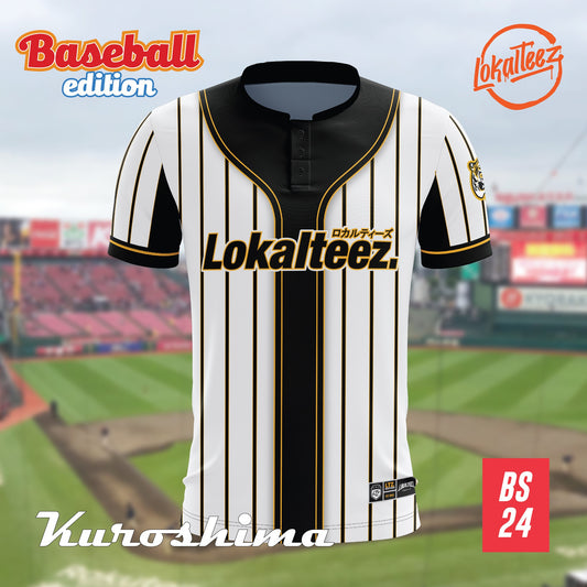 [STANDARD CUTTING] LOKALTEEZ BS24 Baseball Edition KUROSHIMA 180GSM RJPK JERSEY