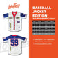 [JACKET]  LOKALTEEZ BS32 Baseball Edition Aoi Bushi 220GSM JERSEY JACKET LIMITED EDITION