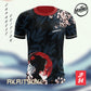 LOKALTEEZ JP94 Japanese TSUKIMI Edition AKAITSUKI 150GSM MICROFIBER EYELET JERSEY