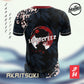 LOKALTEEZ JP94 Japanese TSUKIMI Edition AKAITSUKI 150GSM MICROFIBER EYELET JERSEY